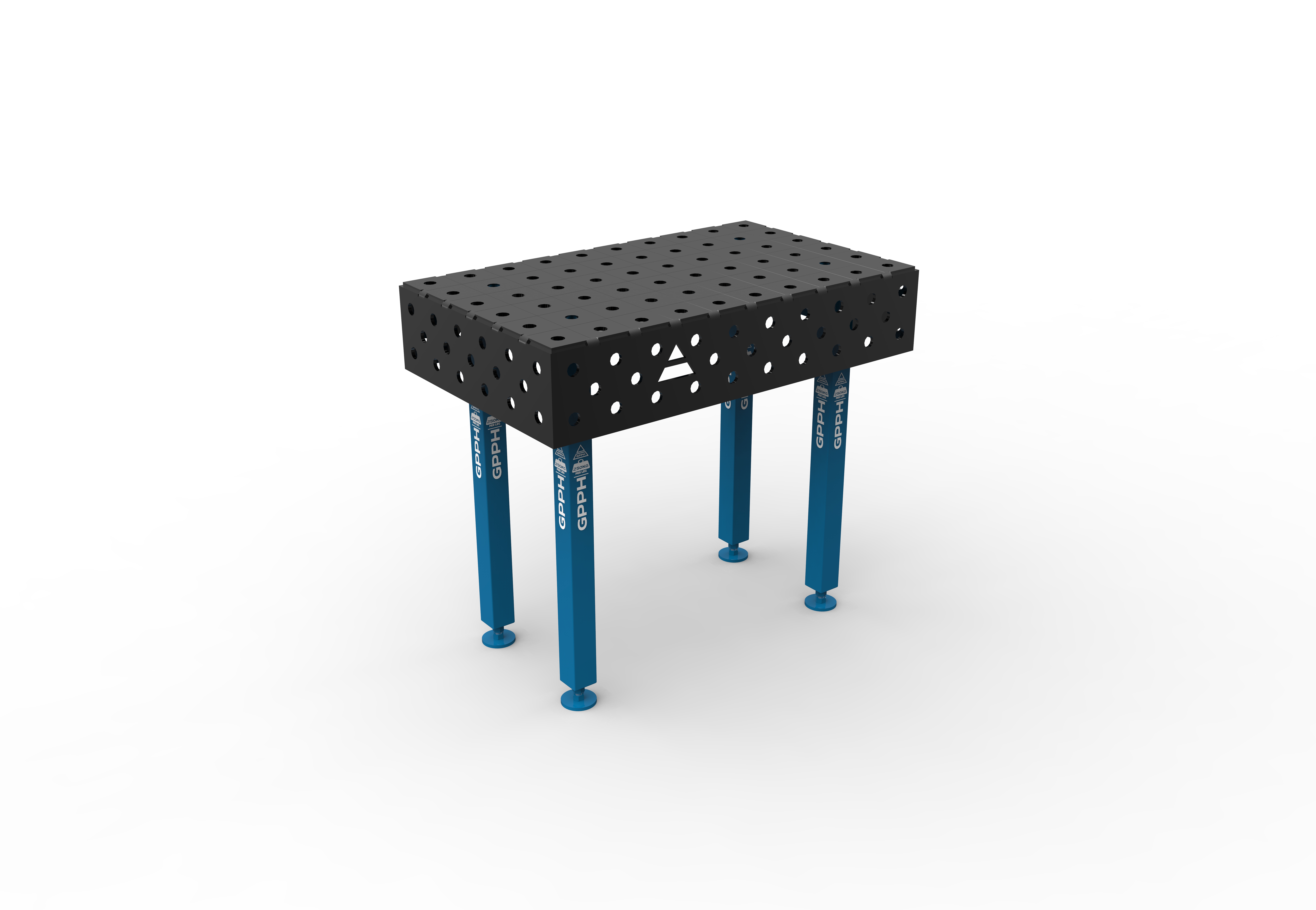 Svejsebord ECO 1000x600 grid 100x100 Ø28 - System 28